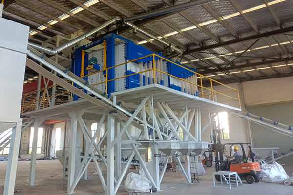 皮带输送机输送现场 皮带输送机输送现场