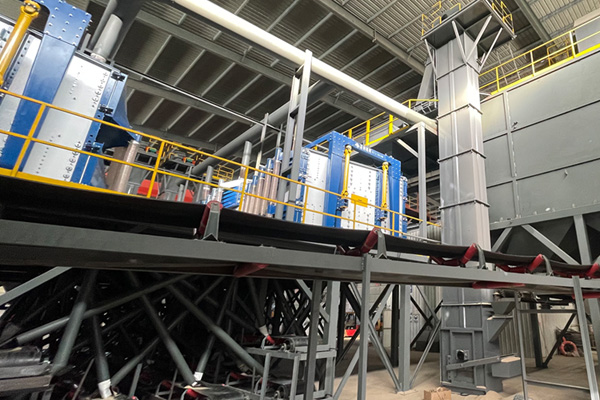 方形摇摆筛提升整线运行稳定性与连续性 方形摇摆筛提升整线运行稳定性与连续性